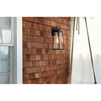 Lark 82005BK Black Large Wall Mount Lantern Image 5