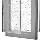 Lark 82010AL-LL Antique Brushed Aluminum Small Wall Mount Lantern Image 5