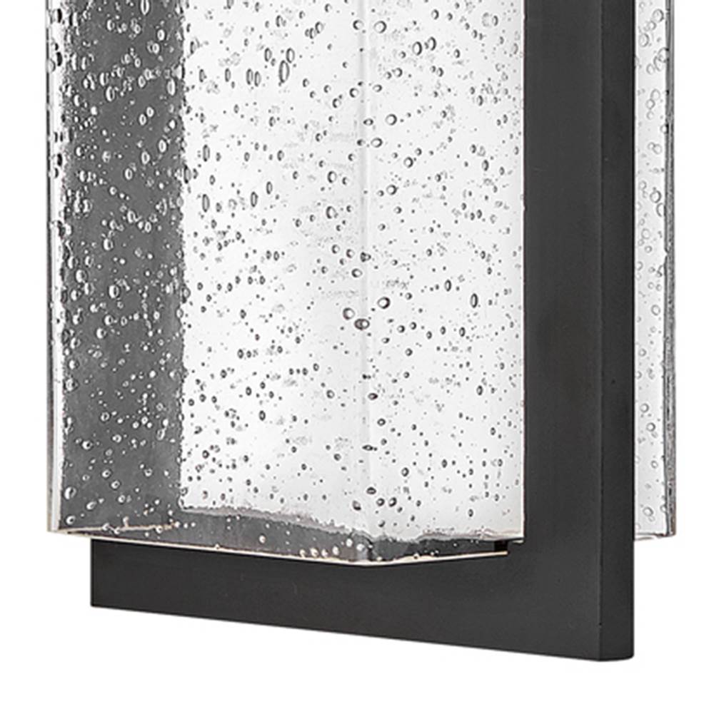 Lark 82010BK-LL Black Small Wall Mount Lantern Image 5