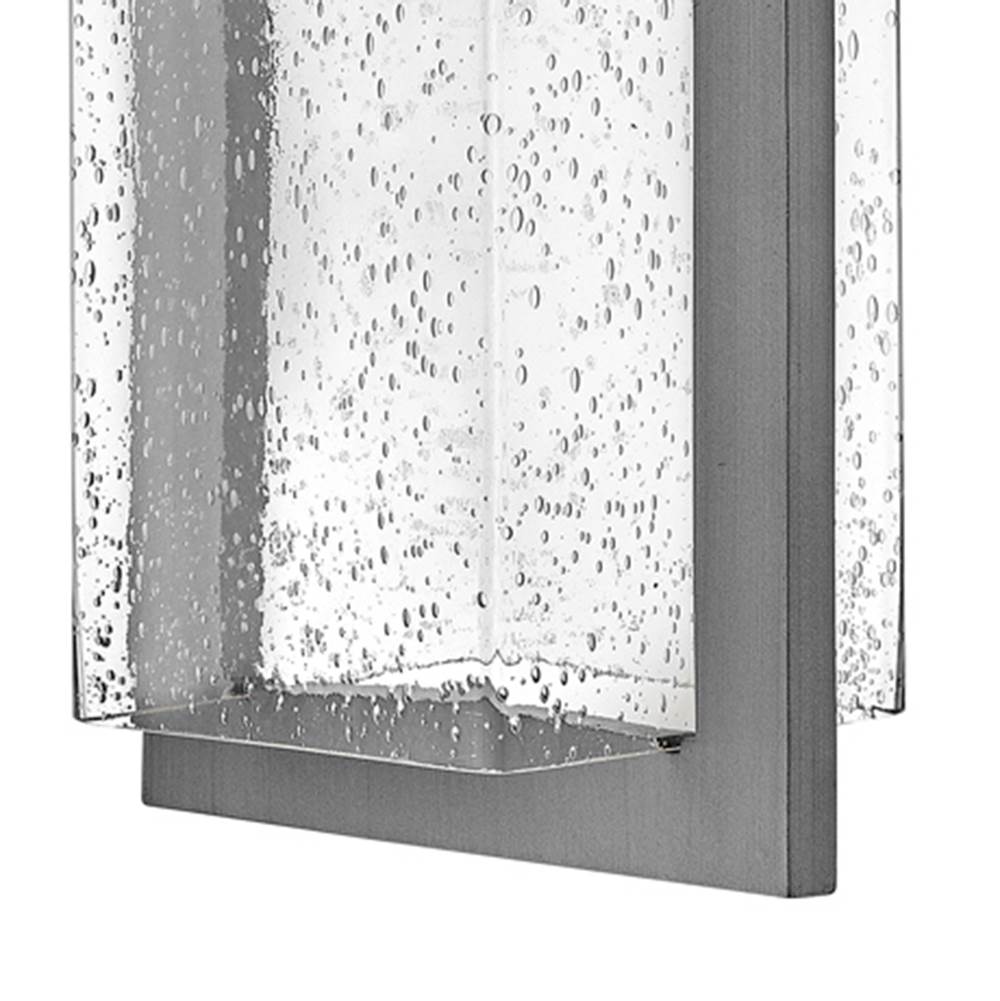 Lark 82014AL-LL Antique Brushed Aluminum Medium Wall Mount Lantern Image 6