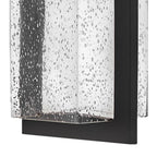 Lark 82014BK-LL Black Medium Wall Mount Lantern Image 6