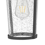Lark 82020BK Black Small Wall Mount Lantern Image 3