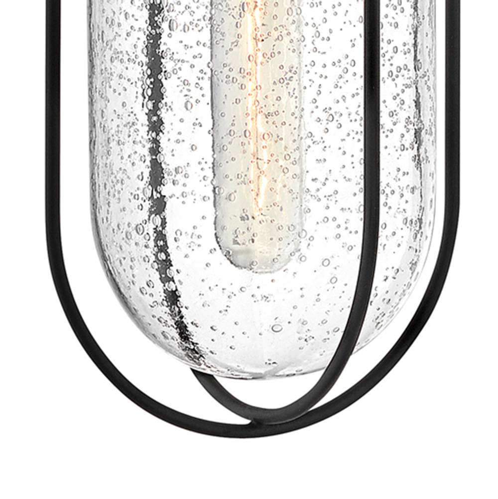Lark 82030MB Museum Black Small Wall Mount Lantern Image 3