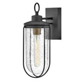 Lark 82030MB Museum Black Small Wall Mount Lantern Image 1
