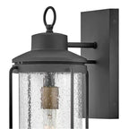 Lark 82034MB Museum Black Medium Wall Mount Lantern Image 3