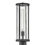 Lark 82051BK Black Medium Post Mount Lantern Image 6