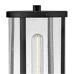Lark 82051BK Black Medium Post Mount Lantern Image 4