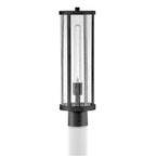 Lark 82051BK Black Medium Post Mount Lantern Image 2