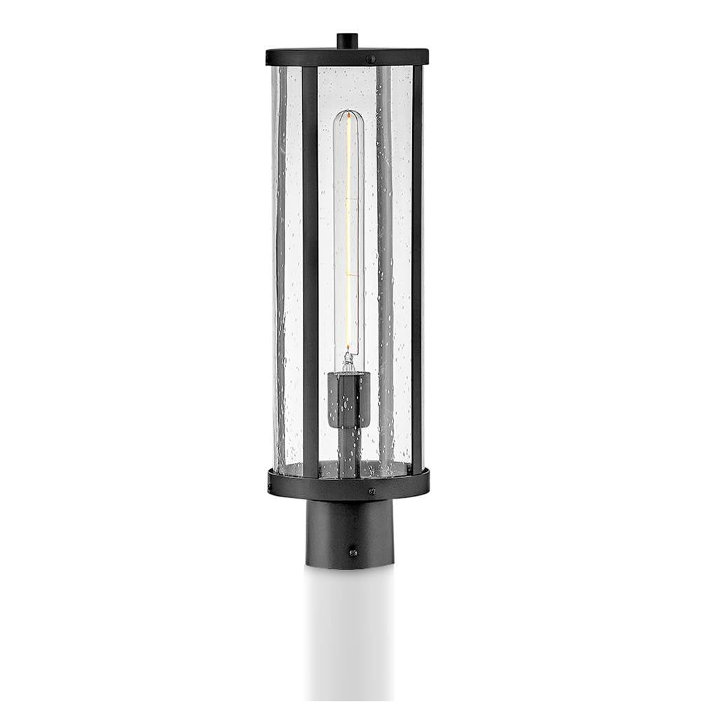 Lark 82051BK Black Medium Post Mount Lantern Image 2