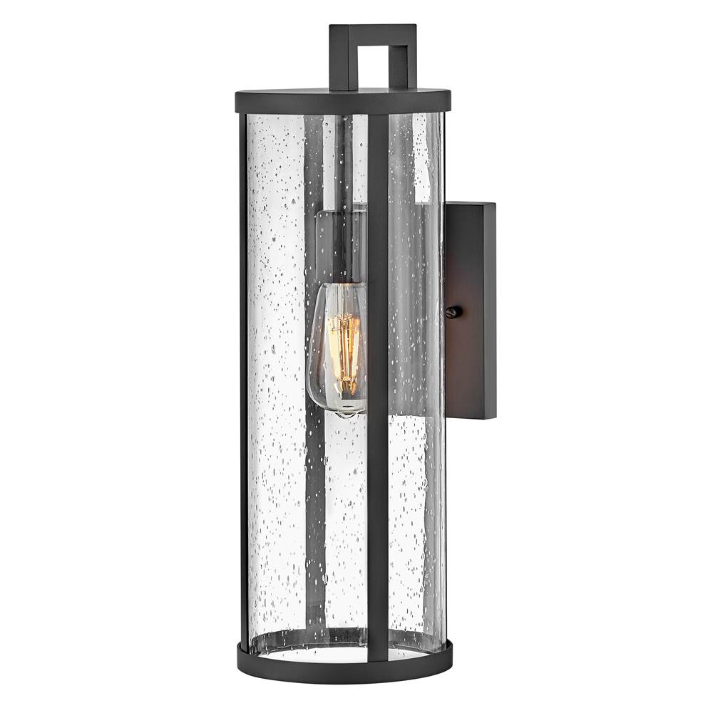 Lark 82054BK Black Medium Wall Mount Lantern Image 9