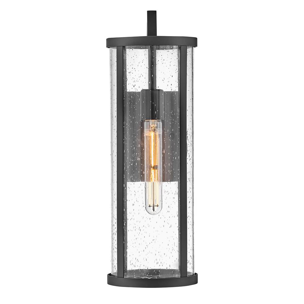 Lark 82054BK Black Medium Wall Mount Lantern Image 7