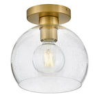 Lark 83011LCB Lacquered Brass Small Flush Mount Image 6