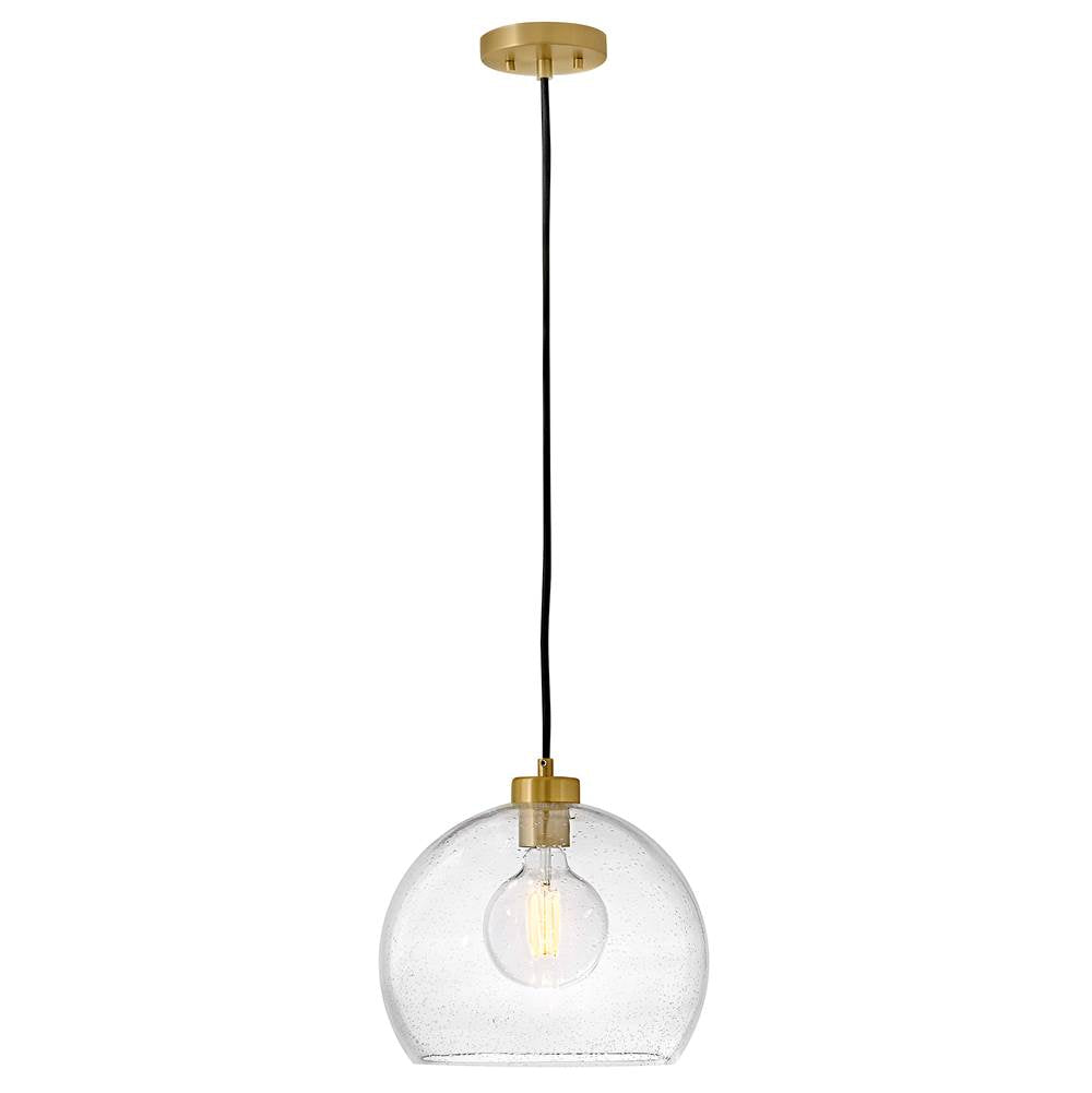 Lark 83018LCB Lacquered Brass Medium Pendant Image 1