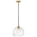 Lark 83018LCB Lacquered Brass Medium Pendant Image 1