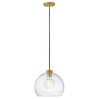 Lark 83018LCB Lacquered Brass Medium Pendant Image 1