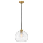 Lark 83018LCB Lacquered Brass Medium Pendant Image 4