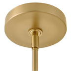 Lark 83027LCB Lacquered Brass Small Pendant Image 5