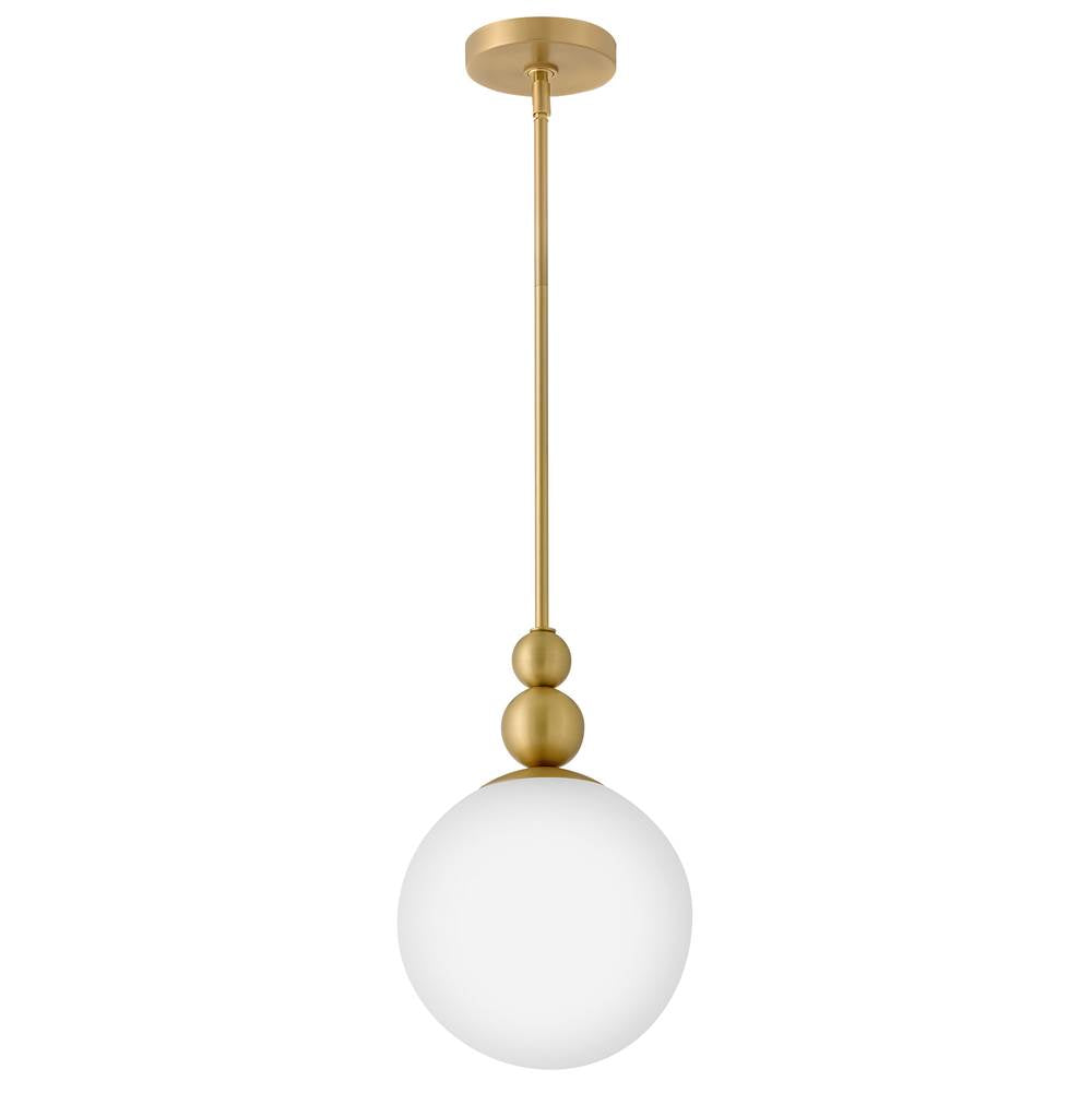 Lark 83027LCB Lacquered Brass Small Pendant Image 3