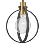 Lark 83037BK Black Single Light Pendant Image 5