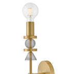 Lark 83040LCB Lacquered Brass Large Single Light Sconce Image 7