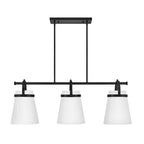 Lark 83056BK Black Three Light Linear Image 5