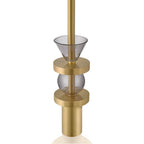 Lark 83067LCB Lacquered Brass Extra Small Pendant Image 7