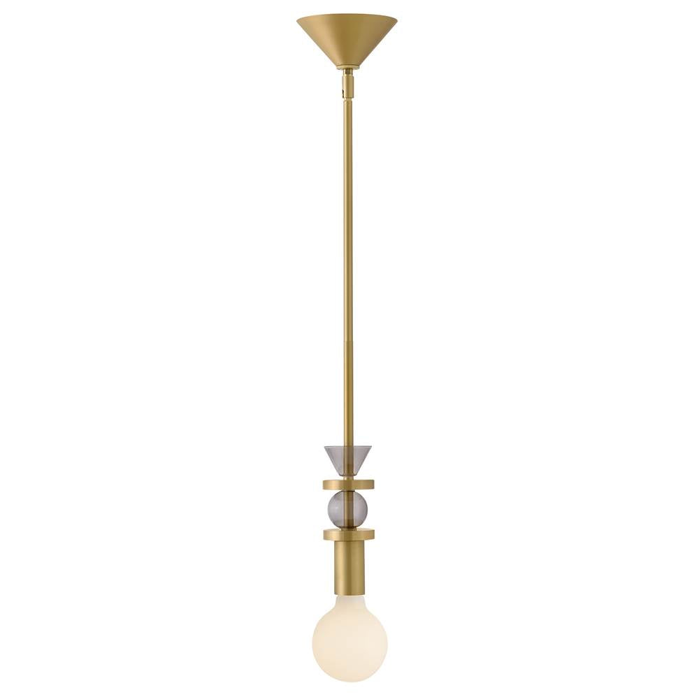 Lark 83067LCB Lacquered Brass Extra Small Pendant Image 4