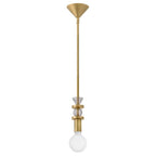 Lark 83067LCB Lacquered Brass Extra Small Pendant Image 3