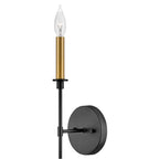 Lark Hux Single Light Tall Sconce