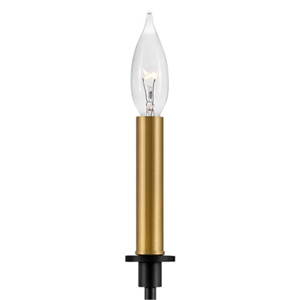 Lark 83070BK Black Single Light Tall Sconce Image 4