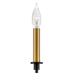 Lark 83070BK Black Single Light Tall Sconce Image 4