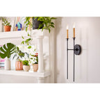 Lark Hux Two Light Tall Sconce