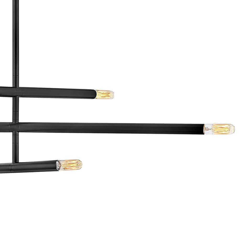 Lark 83195BK Black Six Light Convertible Mobile Multi Tier Image 3