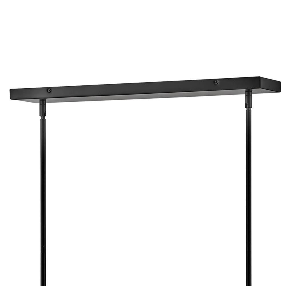 Lark 83196BK Black Sixteen Light Linear Image 5