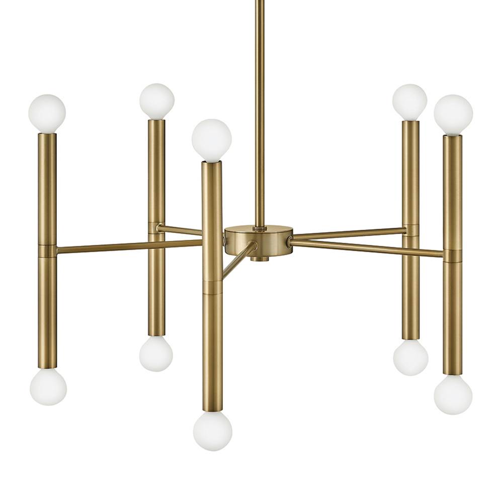 Lark 83198LCB Lacquered Brass Medium Multi Tier Image 7