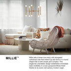 Lark 83198LCB Lacquered Brass Medium Multi Tier Image 3