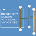 Lark 83198LCB Lacquered Brass Medium Multi Tier Image 2