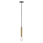 Lark 83207LCB Lacquered Brass Single Light Pendant Image 9