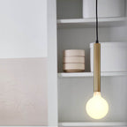Lark 83207LCB Lacquered Brass Single Light Pendant Image 7