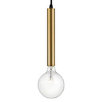 Lark 83207LCB Lacquered Brass Single Light Pendant Image 6