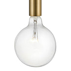 Lark 83207LCB Lacquered Brass Single Light Pendant Image 4