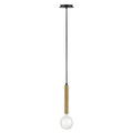 Lark 83207LCB Lacquered Brass Single Light Pendant Image 1