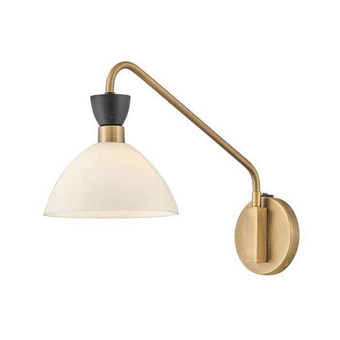 Lark 83250BK-CO Black Medium Single Light Sconce Image 4