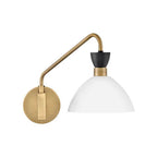 Lark 83250BK-CO Black Medium Single Light Sconce Image 2