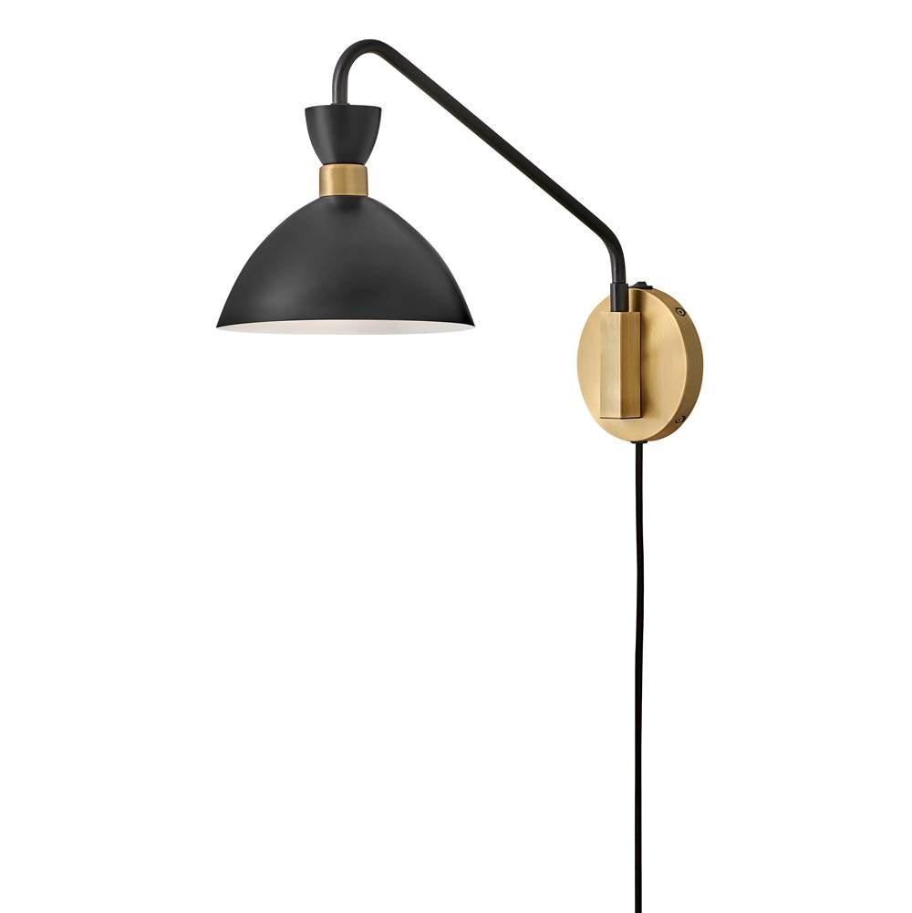 Lark Simon Single Light Plug-in Sconce