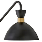 Lark 83250BK-HB Black,Heritage Brass Single Light Plug-in Sconce Image 4
