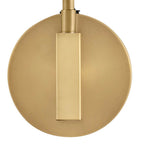 Lark 83250MV-HB Matte Navy,Heritage Brass Single Light Plug-in Sconce Image 3
