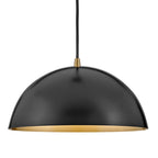 Lark 83307BK Black Single Light Pendant Image 4