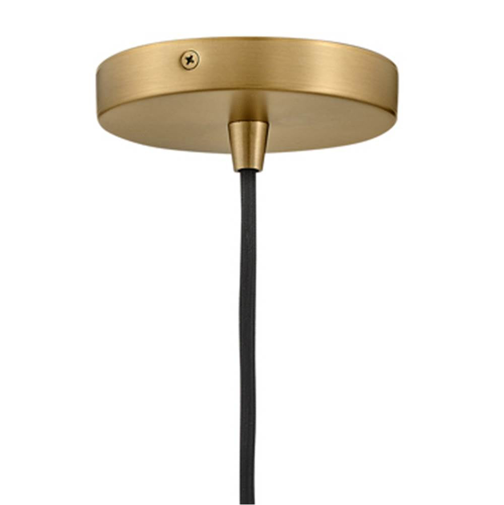 Lark 83307BK Black Single Light Pendant Image 3