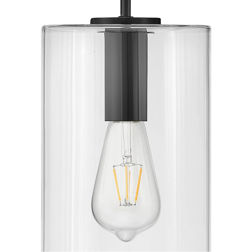 Lark 83377BK Black Single Light Pendant Image 4